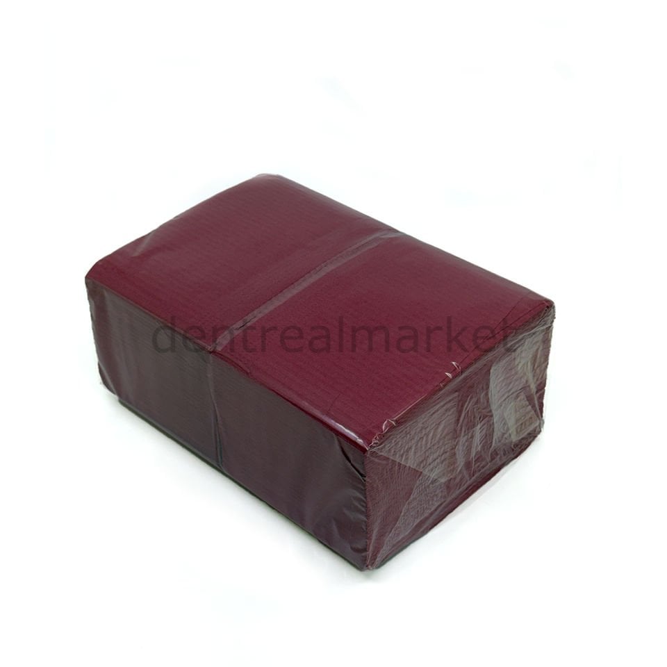 Avrupa Tabla Örtüsü Renkli - 33*44 cm 500 Ad - Bordeaux