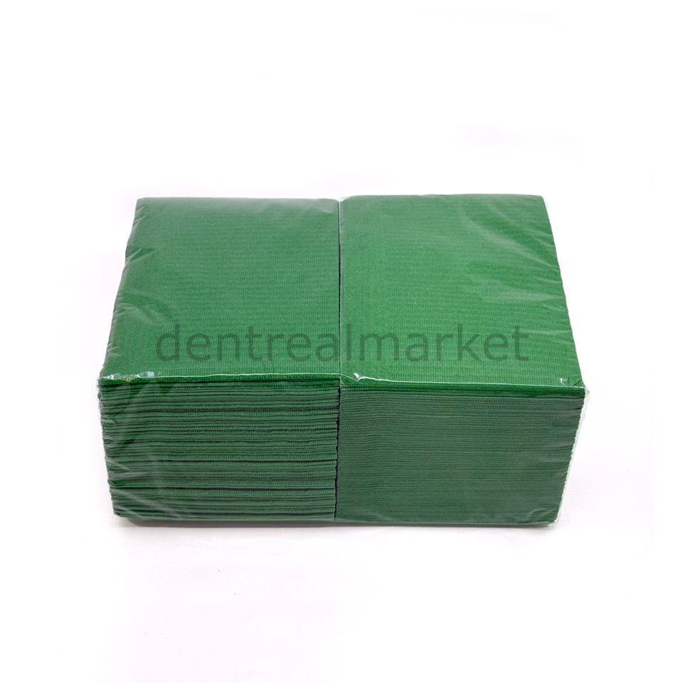 Avrupa Tabla Örtüsü Renkli - 33*44 cm 500 Ad - Dark Green