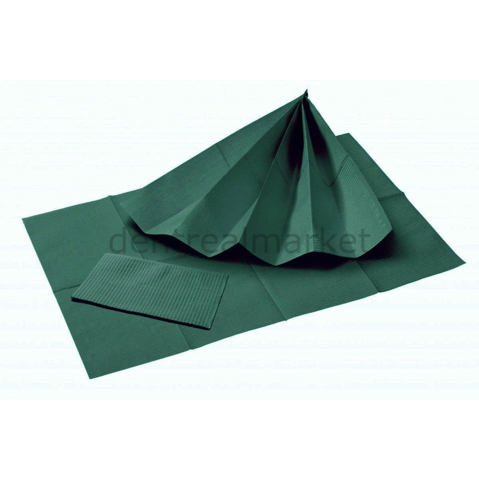 Avrupa Tabla Örtüsü Renkli - 33*44 cm 500 Ad - Dark Green