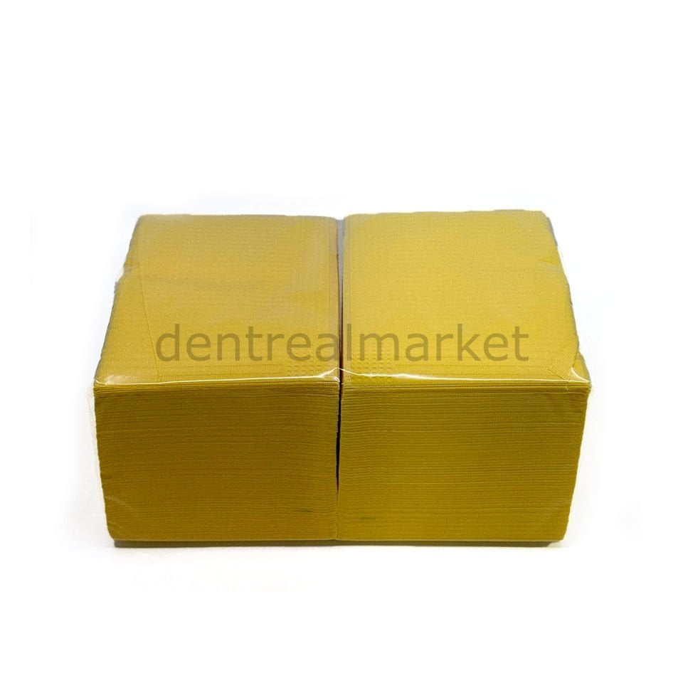 Avrupa Tabla Örtüsü Renkli - 33*44 cm 500 Ad - Yellow
