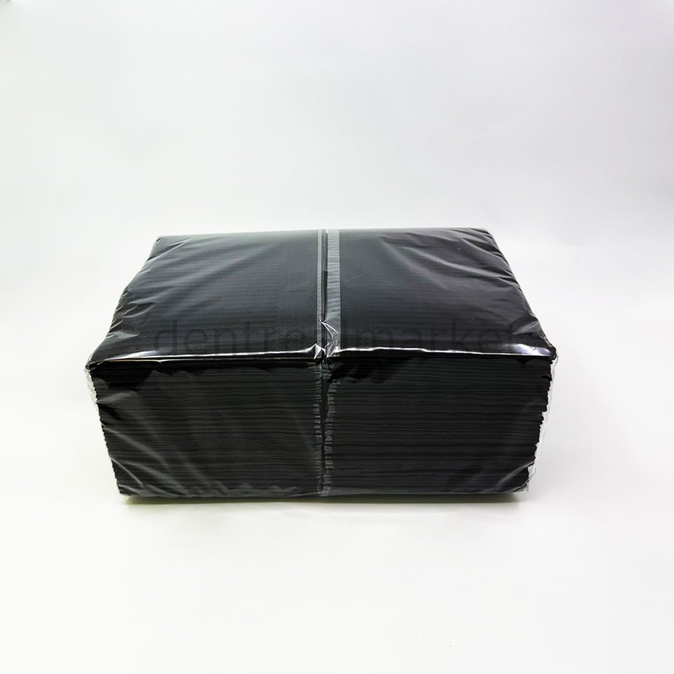 Avrupa Tabla Örtüsü Renkli - 33*44 cm 500 Ad - Black