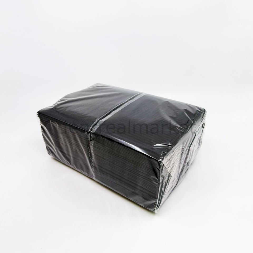 Avrupa Tabla Örtüsü Renkli - 33*44 cm 500 Ad - Black