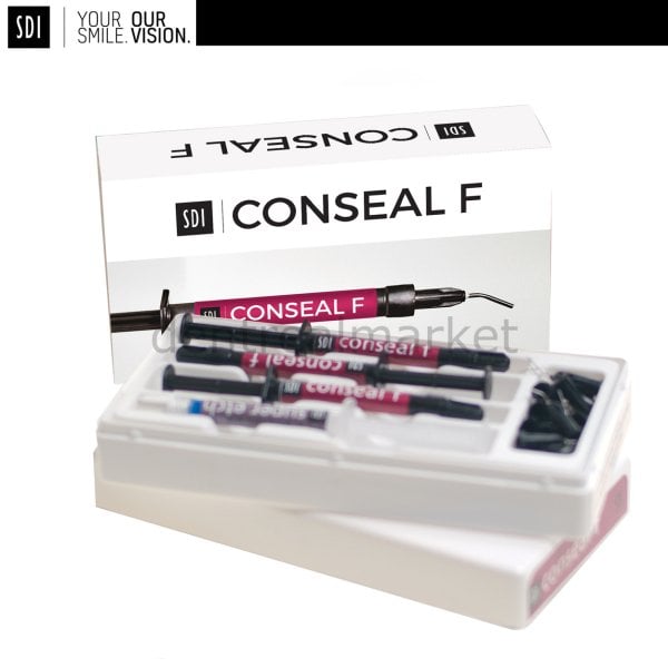 Conseal F Fissür Örtücü Set -  3x1 gr & 1 ml Asit