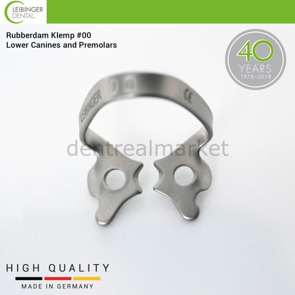 Rubberdam Klemp #00 - Lower Canines and Premolars
