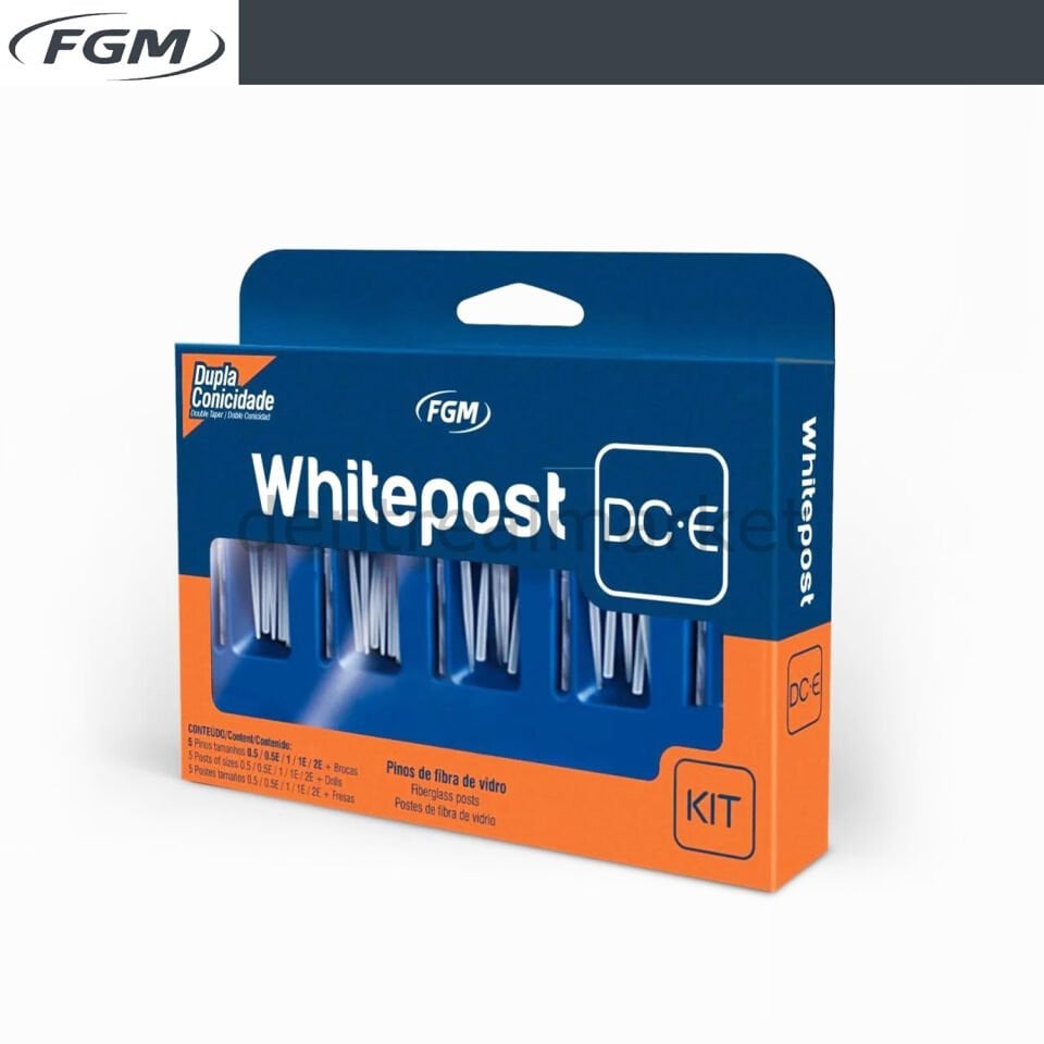 Whitepost DC-E Fiber Post 25'li Kit
