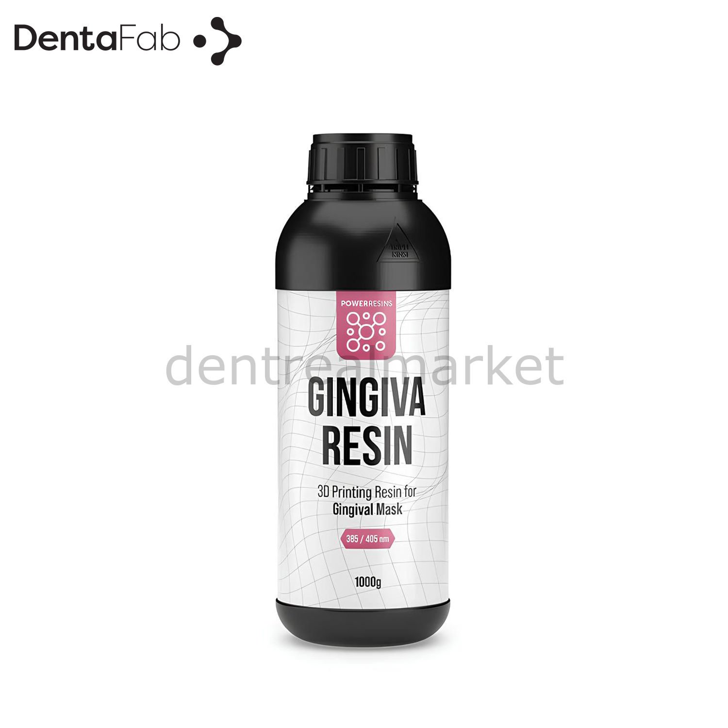 3D Yazıcı Reçine - Powerresins Gingiva - 1000 gr