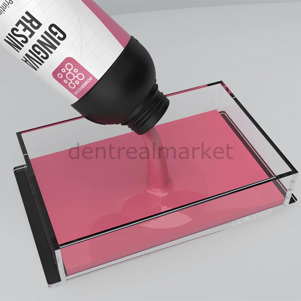 3D Yazıcı Reçine - Powerresins Gingiva - 1000 gr