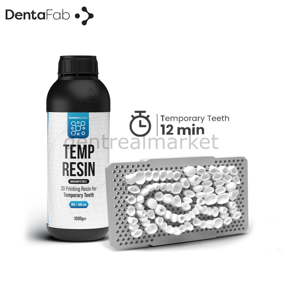 3D Yazıcı Reçine - Powerresins Temp - 1000 gr