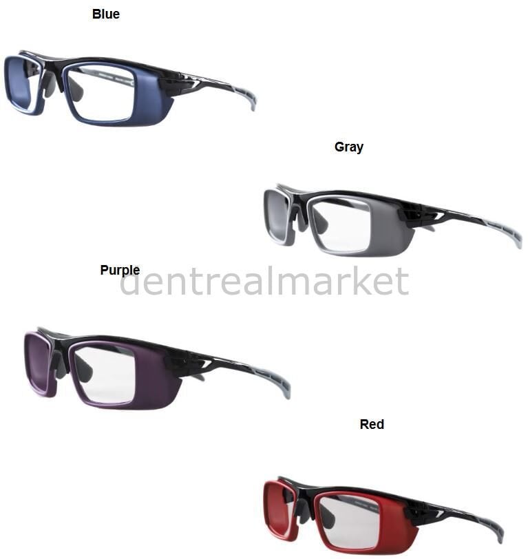 X-Ray Güvenlik Gözlüğü - Radyasyon Koruyucu Gözlük - Blue