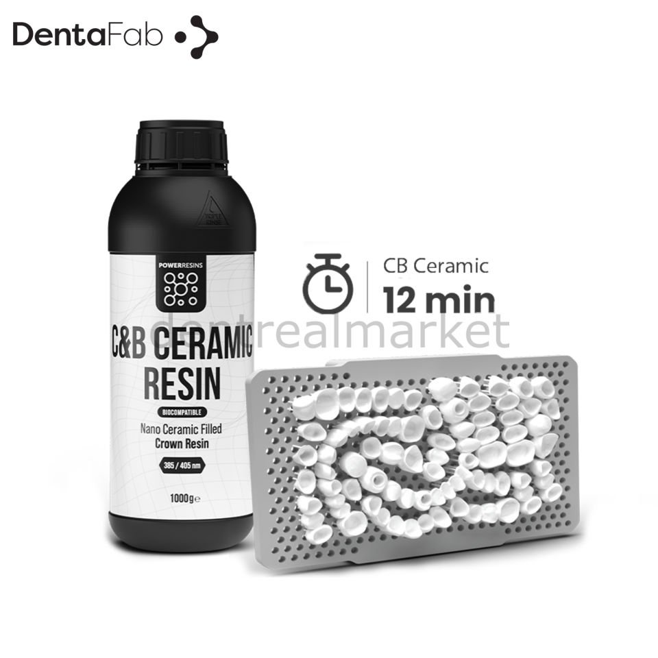 3D Yazıcı Reçine - C&B Ceramic - 500 gr