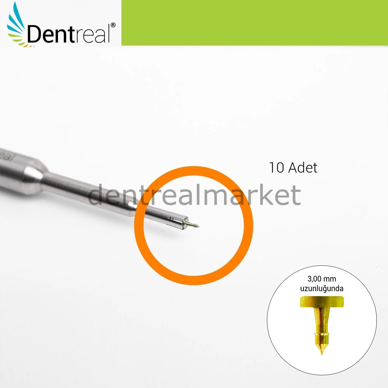 OmniFİX Membran Sabitleme Pin 3 mm - 10 Adet
