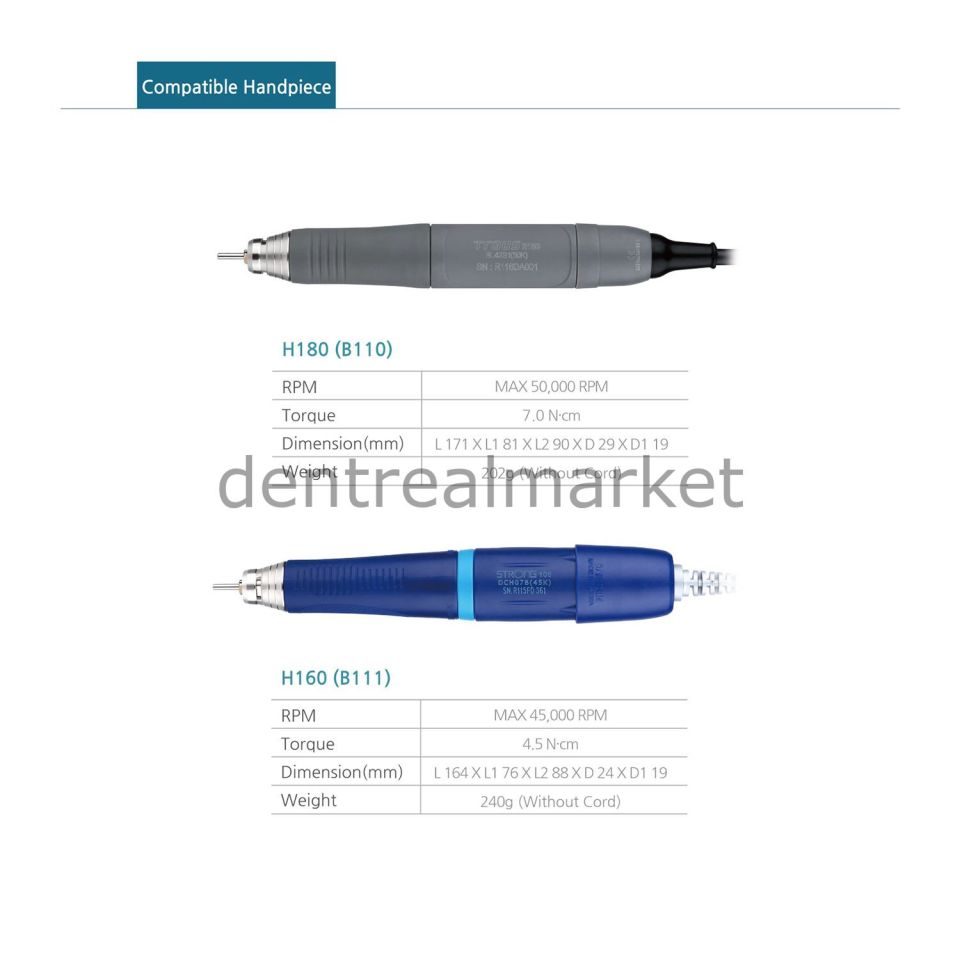 Traus B111/H160 Labaratuar Mikromotor
