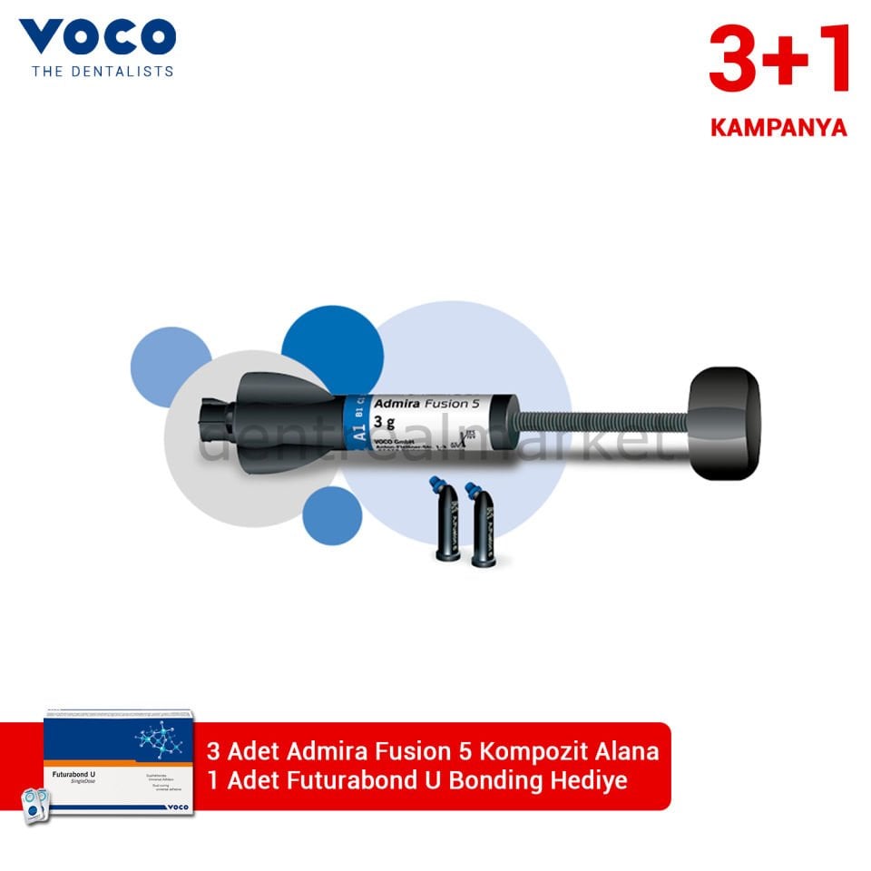 Admira Fusion 5 Üniversal Nano Hibrid Kompozit 3 gr  - 3+1 Kampanya