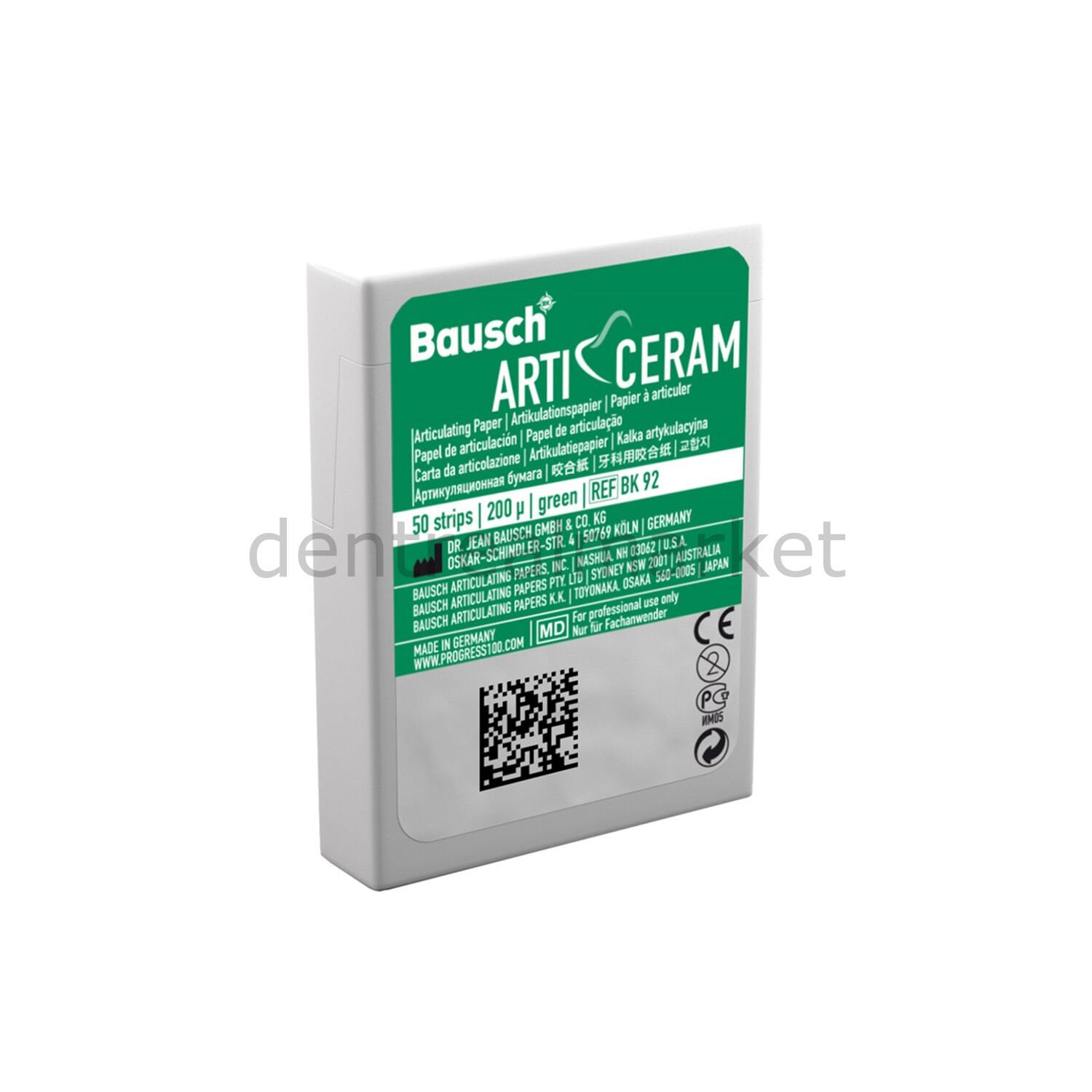 Artikülasyon Kağıdı Arti-Cream  200 Mic 50'li BK92