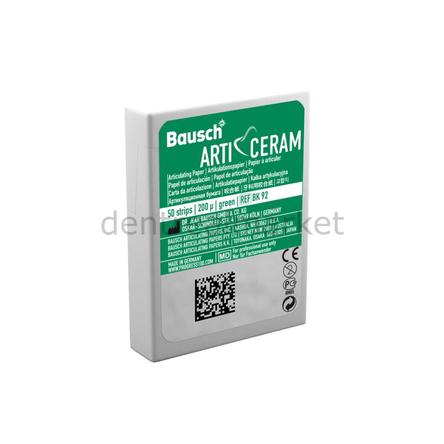Artikülasyon Kağıdı Arti-Cream  200 Mic 50'li BK92