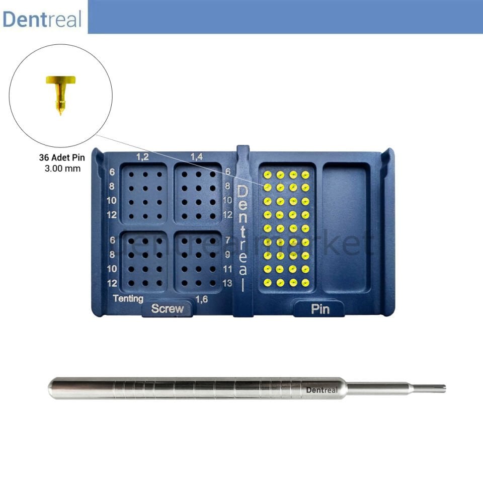 New Memfix Membran Sabitleme Pin Set 3 mm - 36 Pin