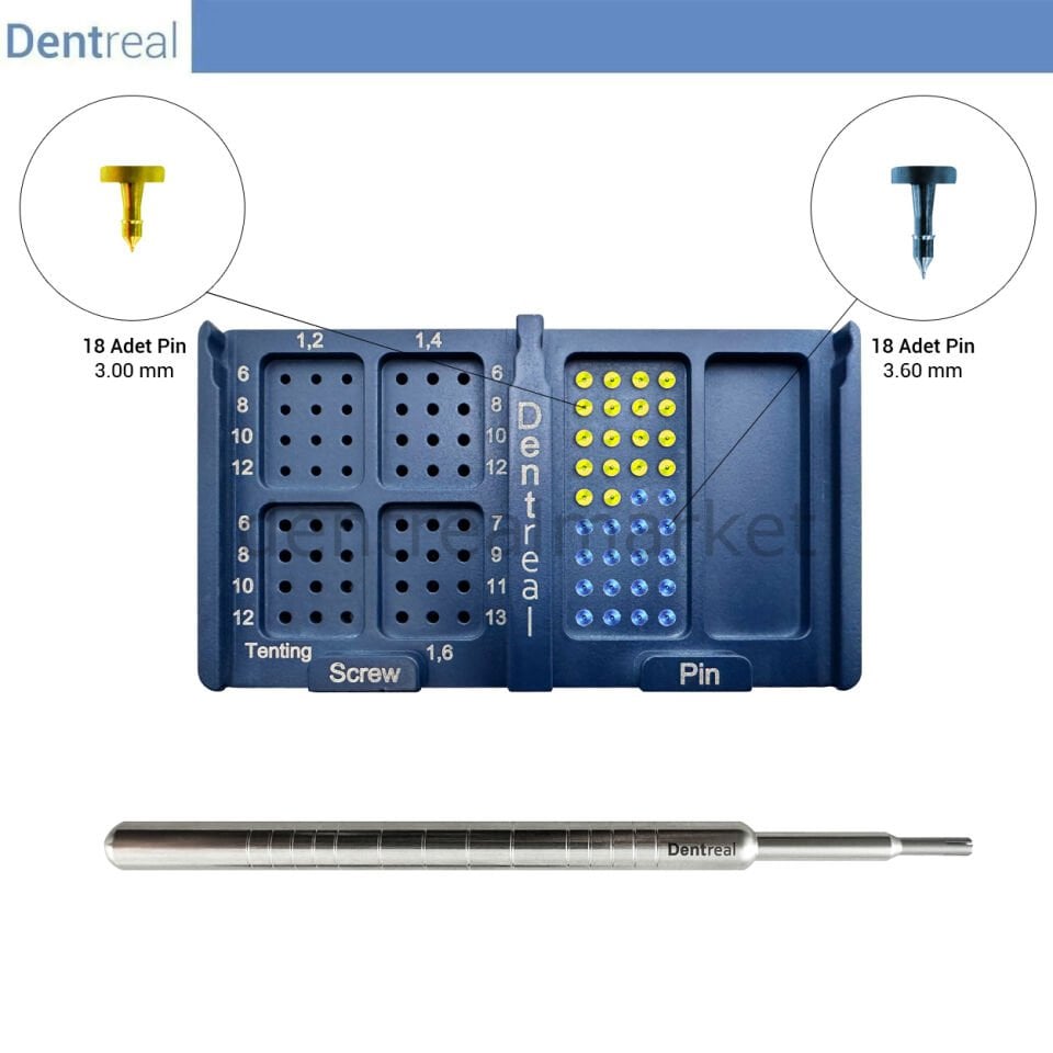 OmniFİX Asorti Membran Sabitleme Pin Set - 36 Pim