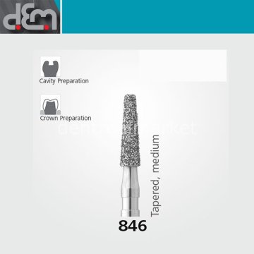 DX Sentetik Elmas Frez - 846 - Konik - 10 Adet