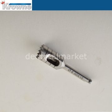 Trephine Frez Refil Derinlik 10 mm