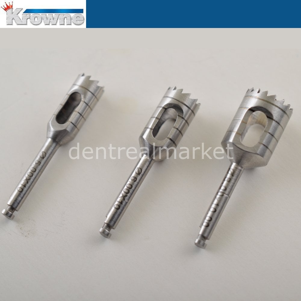 Trephine Frez Refil Derinlik 10 mm