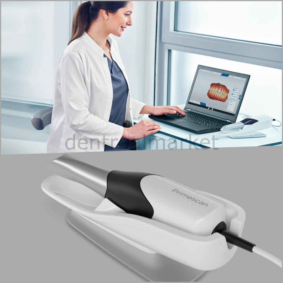 Primescan Connect İntraoral Tarayıcı ve Bilgisayar