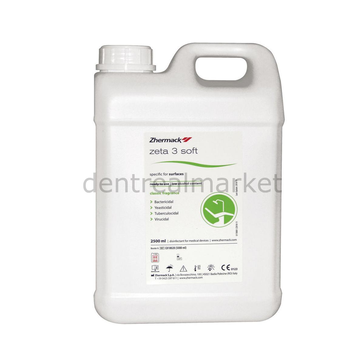 Zeta 3 Soft Yüzey Dezenfektanı - 5 Lt