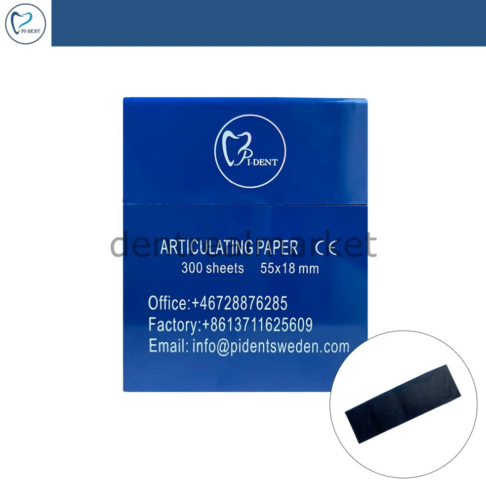 Artikülasyon Kağıdı I Form 300'lü Mavi