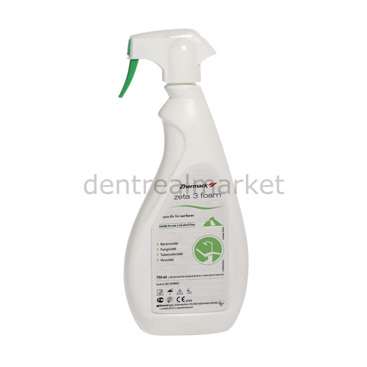 Zeta 3 Foam - Dezenfektanlı Temizleme Köpüğü - 750 Ml