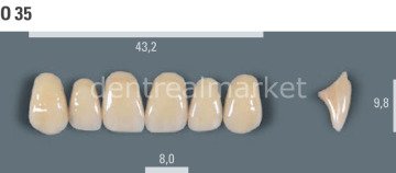 Vitapan Takım Diş 28'lik 3D Master 1M1 - 0 35