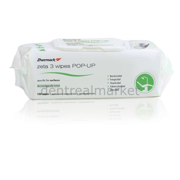 Zeta 3 Wipes - Dezenfektanlı Temizleme Mendili