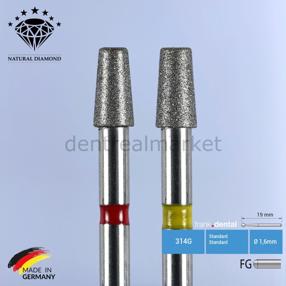 Elmas Frez - Bitim ve Cila - 845KR - Konik - 2 Adet