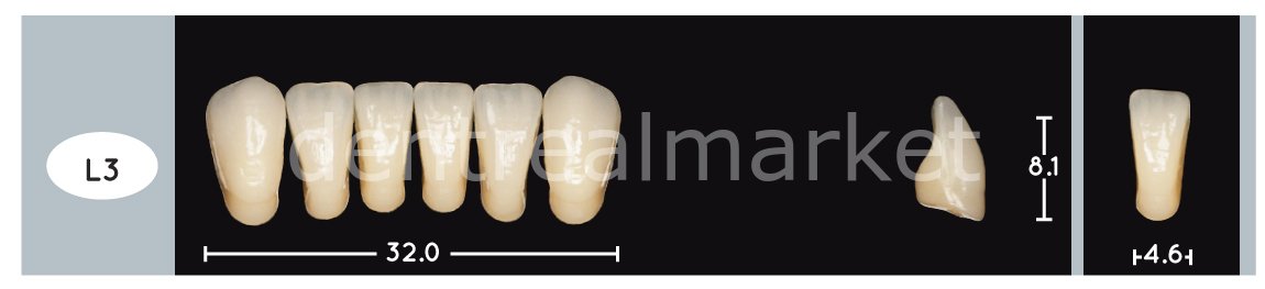 Enigmalife+ Nano Hybrid Kompozit Alt Anterior Diş 6'lık A1 - L3