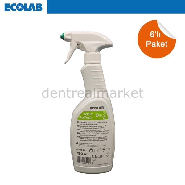 Oxyfoam Hassas Yüzey Dezenfektanı - 6*750 ml