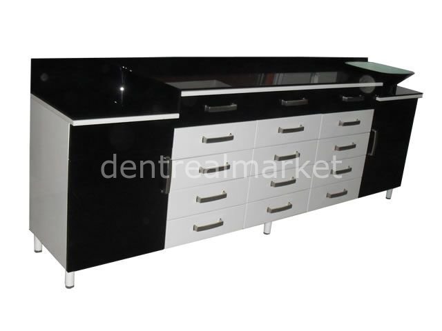 Klinik Dolap Camlı 250 cm Xt - C