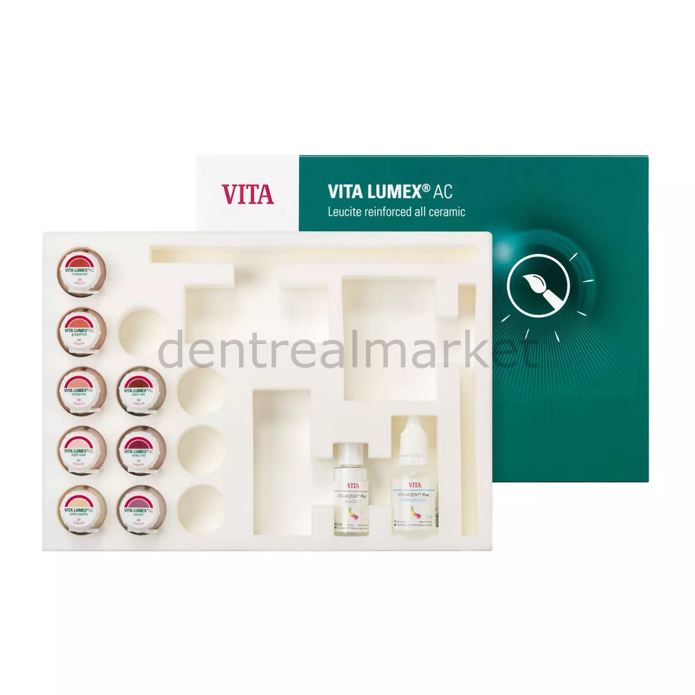 Lumex AC Gingiva Set - Leusit Takviyeli Cam Porselen Tozu