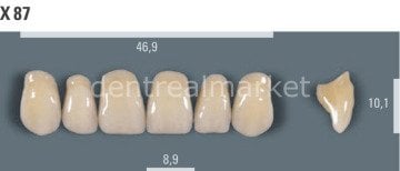 Vitapan Takım Diş 28'lik 3D Master 1M1 - X 87