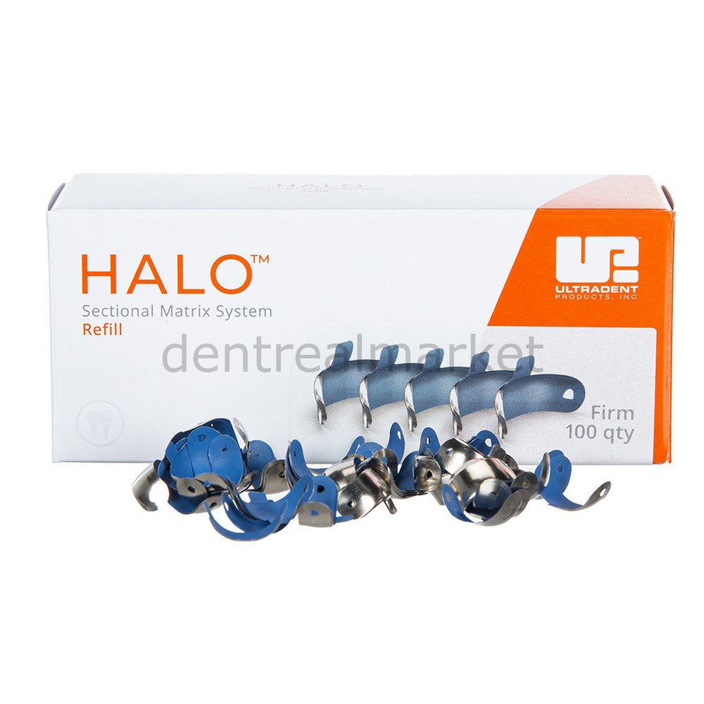HALO Firm Yapışmaz Bölgesel Matris Bandı Refil 100'lük Paket 5,5 mm