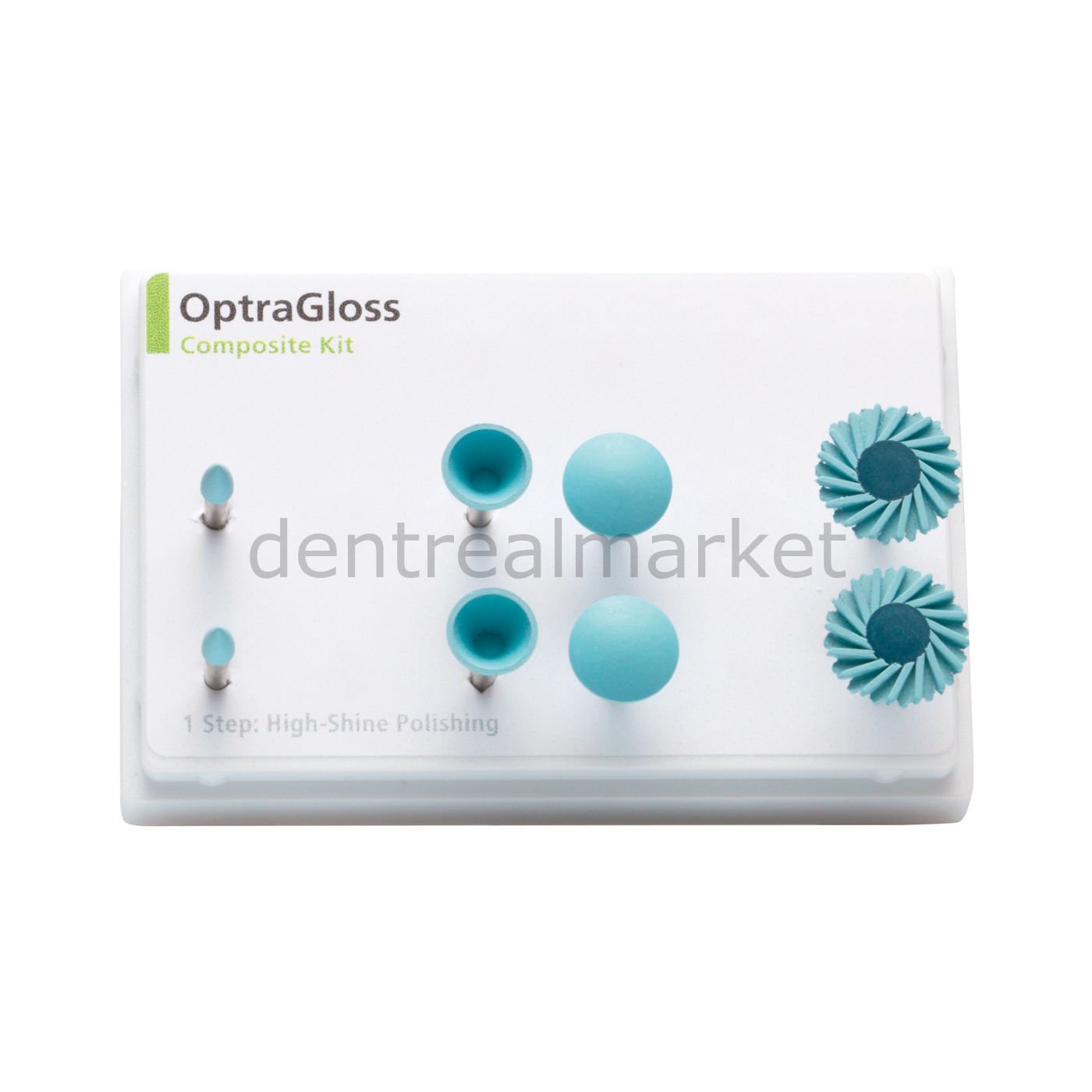 OptraGloss Composite Kit - Kompozit Bitim&Cila Lastiği Set - 8'li