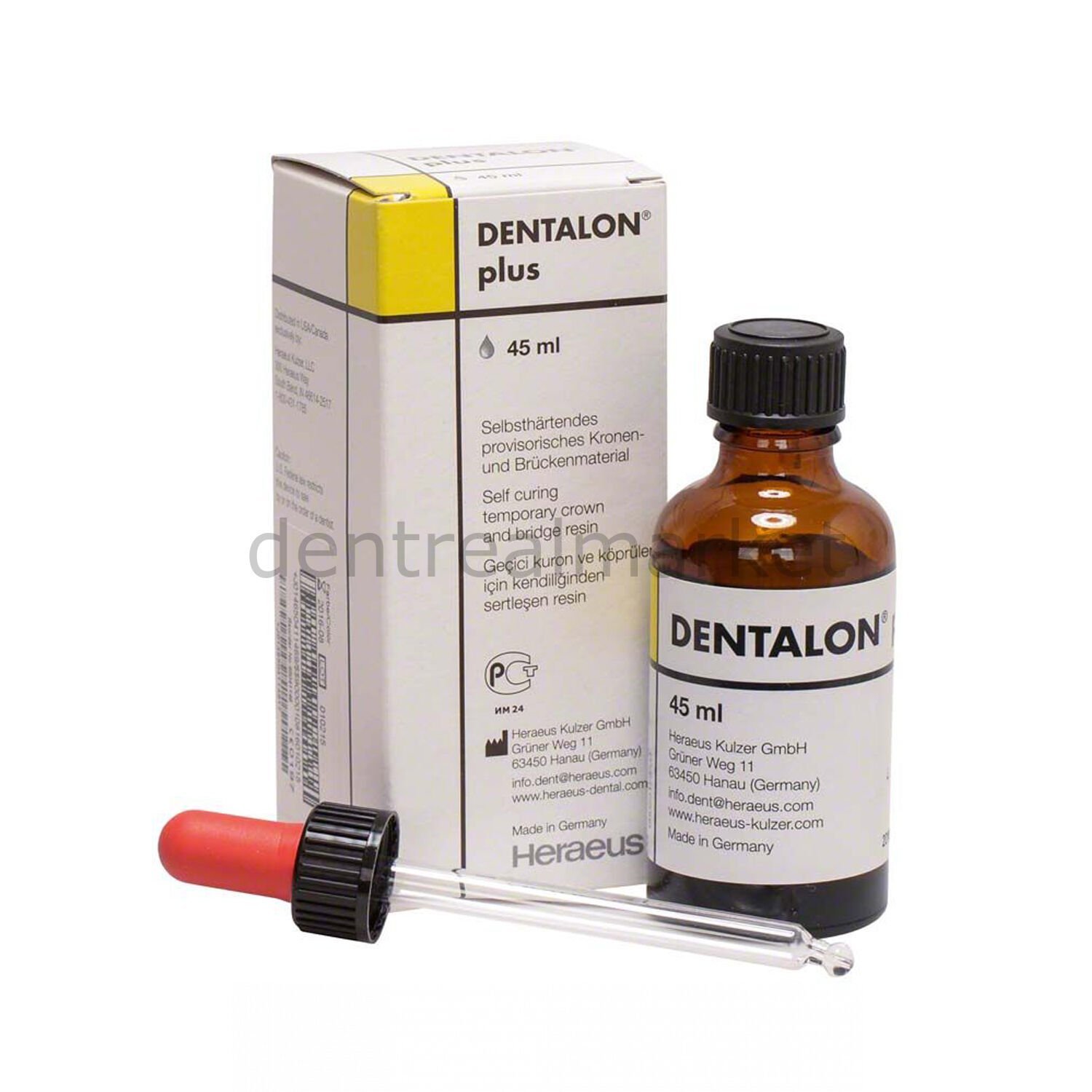 Geçici Kron Akrillik - Dentalon Plus Likiti 45ml
