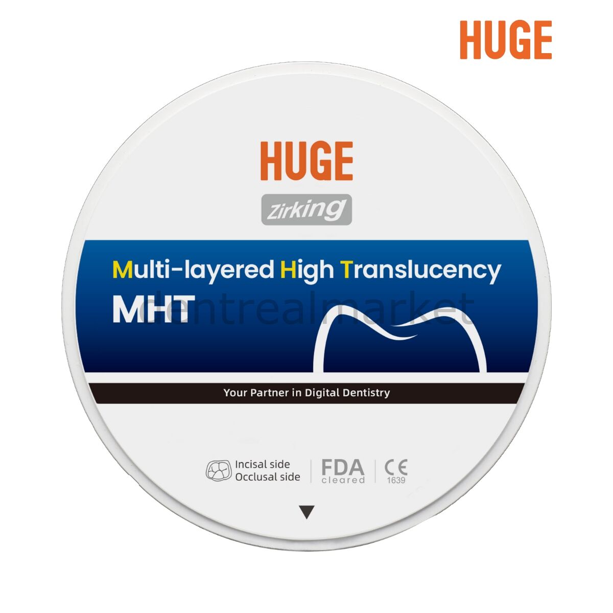 Multilayer High Translucency - MHT Prime Zirkon Blok