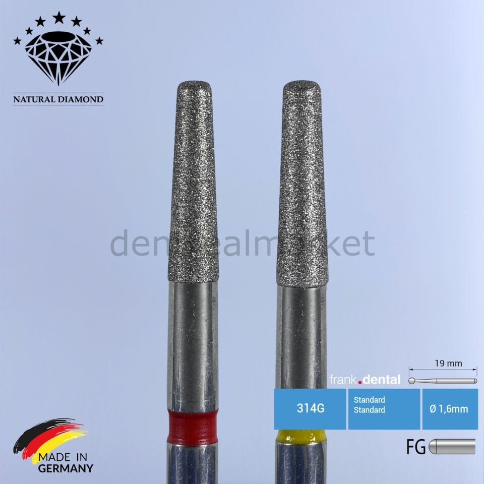 Elmas Frez - Bitim ve Cila - 846KR - Konik - 2 Adet