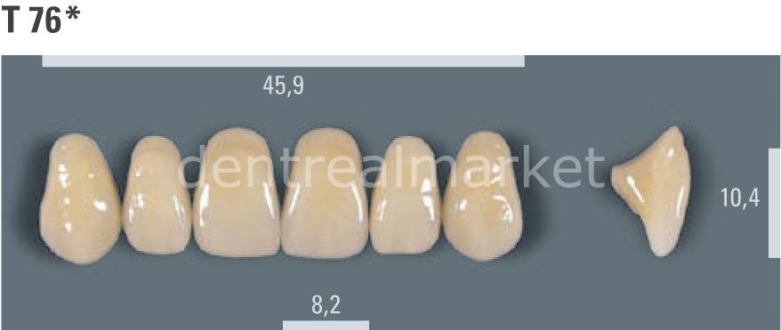 Vitapan Takım Diş 28'lik 3D Master 1M2 - T 76
