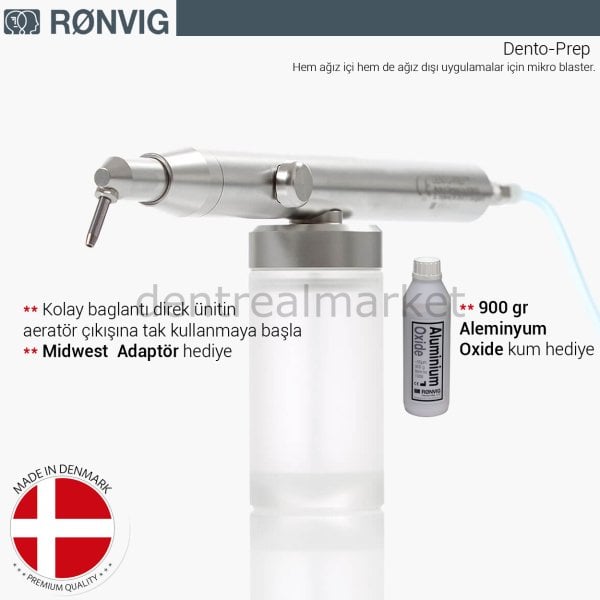 Dento-Prep Ağız içi Kumlama ve Aşındırma Cihazı - Air Flow