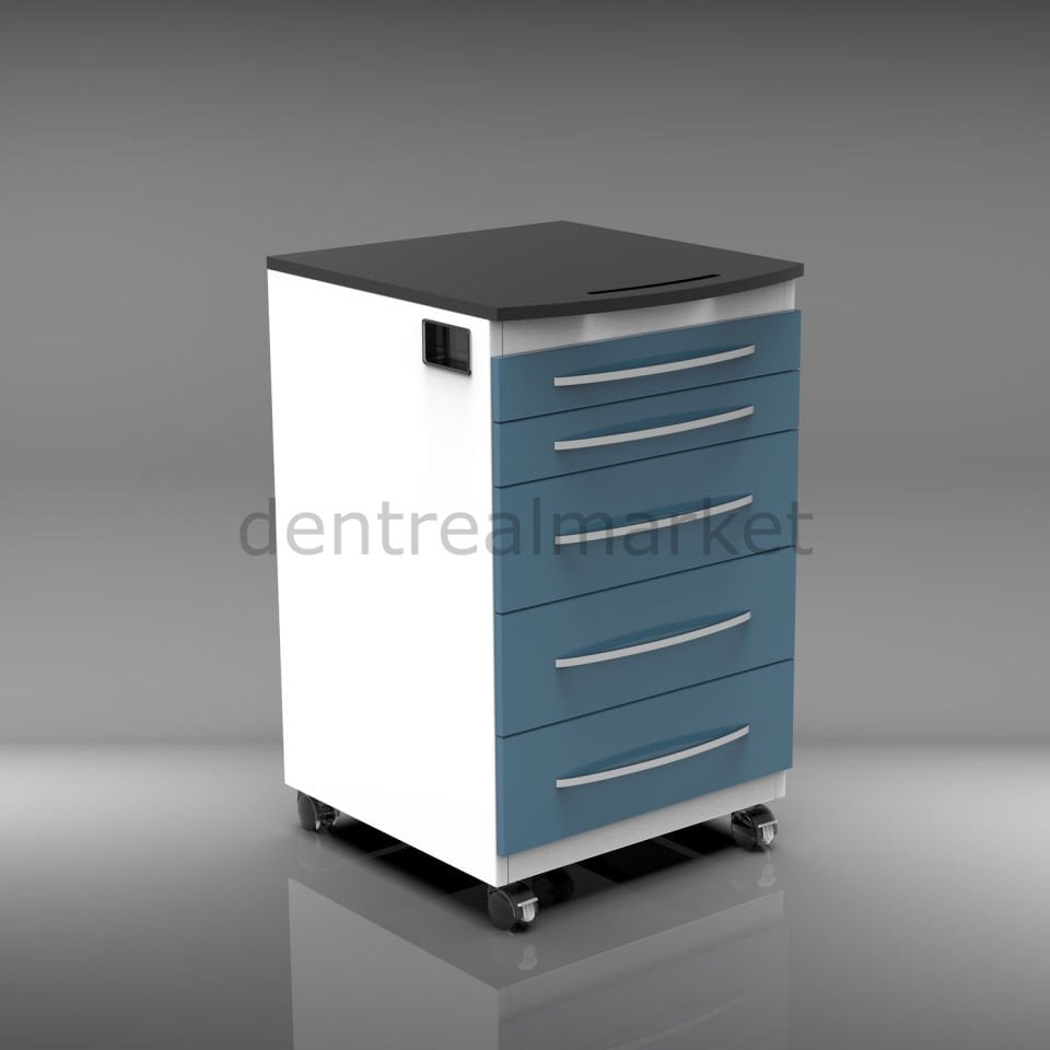 Mobil Klinik Dolap - Laminat Tezgah MB03