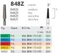 848Z Zirkon İçin Elmas Frez - 2 Adet