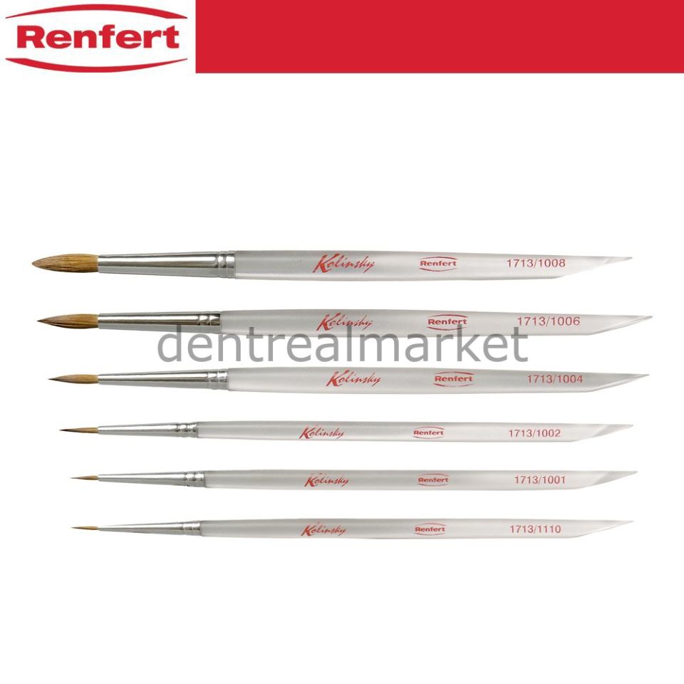 Kolinsky Kıl Fırça Refill Size:8 - 2 Adet