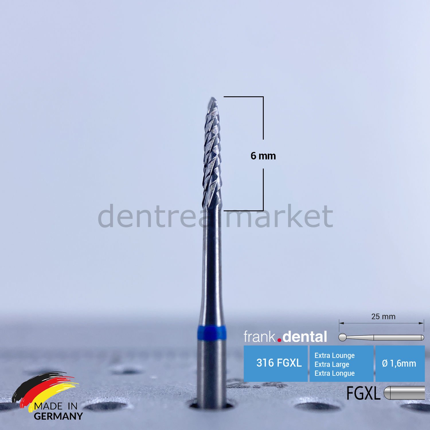 Cerrahi Frez - Kemik Kesme - Kök Ayırma- 255A FGXL