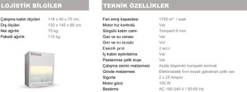 EM1202 Çeker Ocagı Masa Üstü