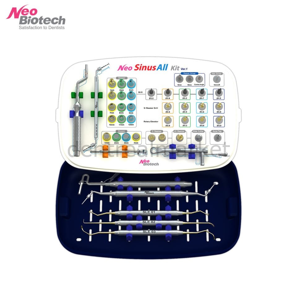 Sinüs All  Kit - Sinüs Crestal Approach & Sinüs Lateral Approach Kiti