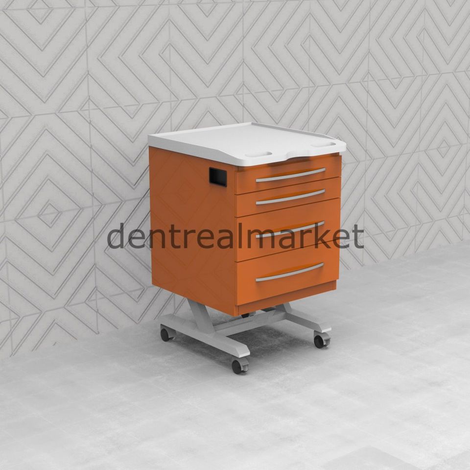 Mobil Klinik Dolap - Corian Tezgah MB05